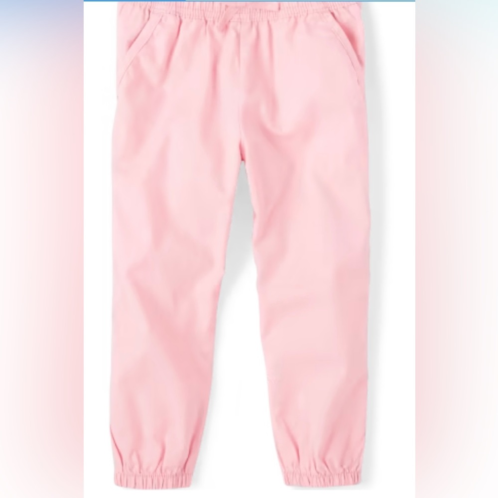 Girl’s Pull On Jogger Pants - Light Pink